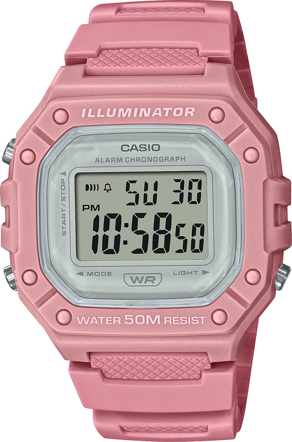 Наручные часы Casio W-218HC-4A ремешок casio sgw300h 1