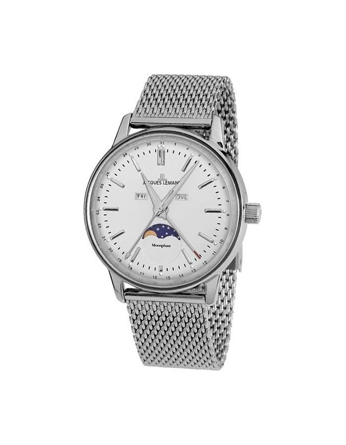 Наручные часы Jacques Lemans N-214F, цвет серебряный