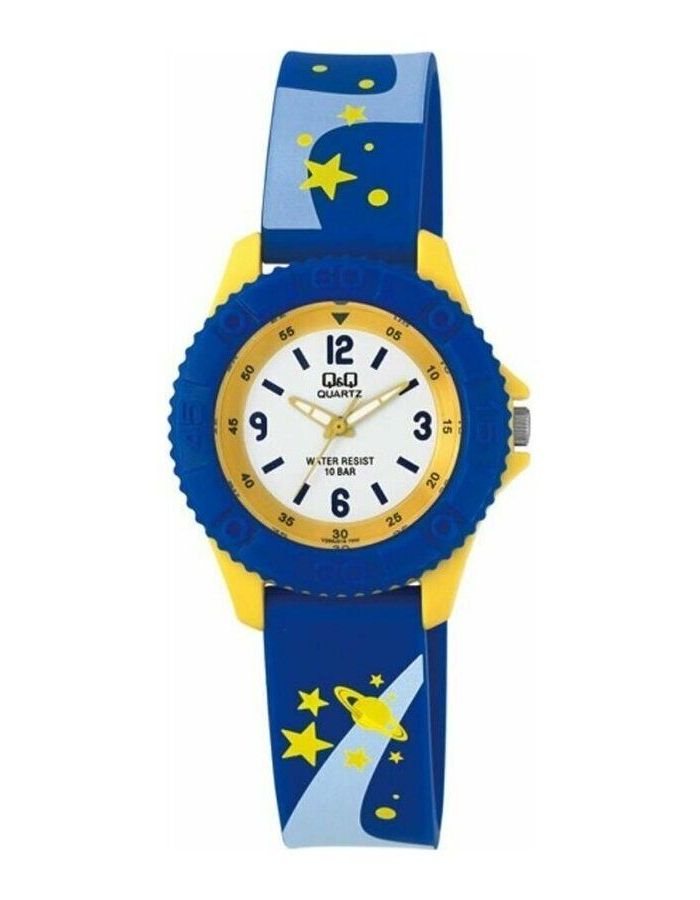 Наручные часы Q&Q VQ96-018, цвет синий