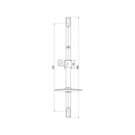 Душевая штанга Lemark LM8066C - фото 2