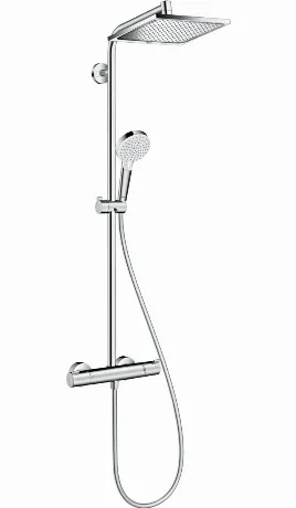 Душевая система с термостатом Hansgrohe Crometta E Showerpipe 24...