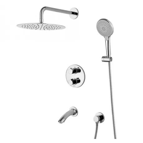 Душевая система Lemark Yeti термостатический для ванны и душа  (...