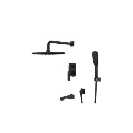 Смеситель для ванны и душа Lemark Ursus LM7222BL