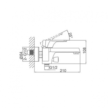 Смеситель для ванны D&amp;K Berlin Kunste (DA1433213) - фото 9