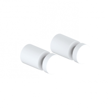 Комплкект одинарных крючков IDDIS Petite сплав металлов белый матовый PET2SW1i41 1325₽