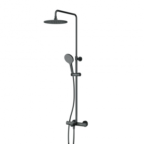 

Душевая система с термостатом AM.PM Like F0780522 черный