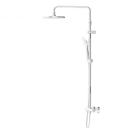 Душевая система с ТМС для душа Damixa Option DX218091000: верхни...