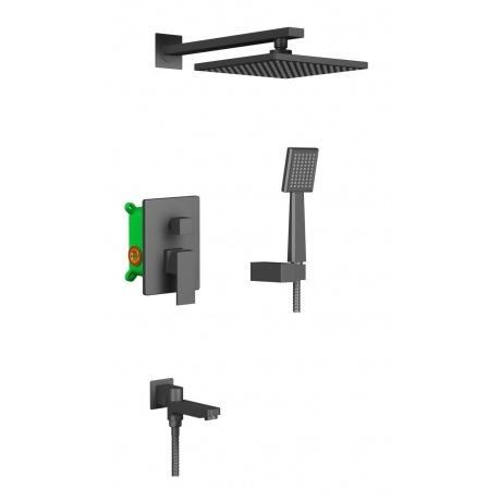 Душевая система встроенная Timo Selene (SX-3069/03SM) черный - фото 1