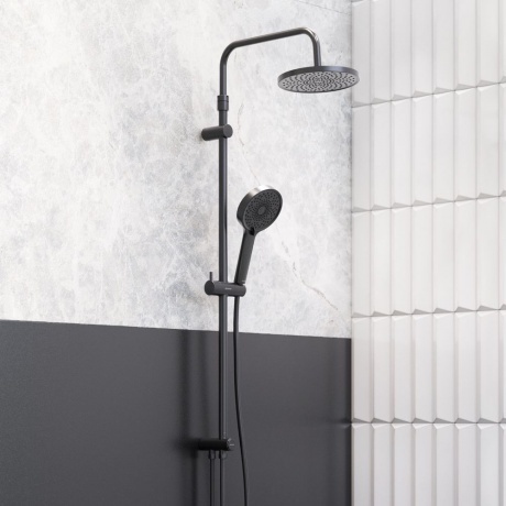 Душевая система Damixa Apollo 947000300 черный - фото 2