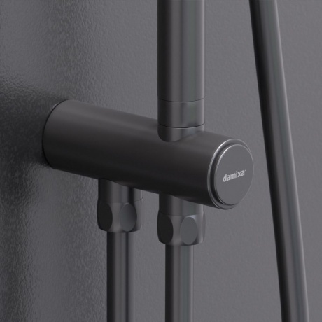 Душевая система Damixa Apollo 947000300 черный - фото 4