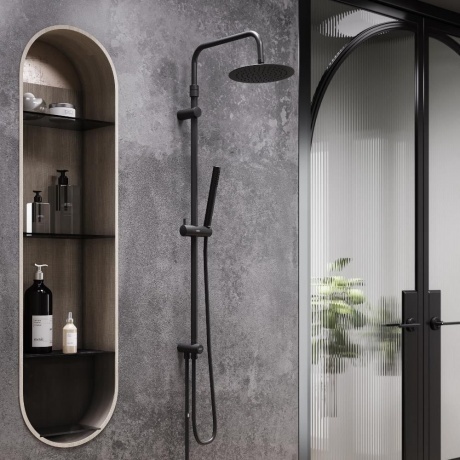 Душевая система Damixa Scandinavian Pure 936000300 Scandinavian Pure черный - фото 2