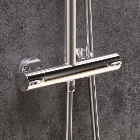 Душевая система с термостатом Damixa Scandinavian Pure 936800000 хром - фото 4