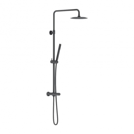 

Душевая система с термостатом Damixa Scandinavian Pure 936800300 чёрный