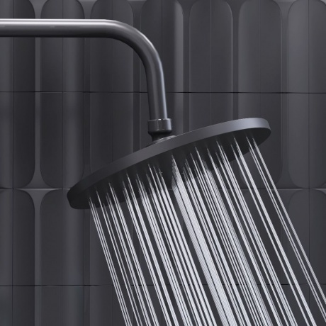 Душевая система с термостатом Damixa Jupiter 977810300 черный матовый - фото 6
