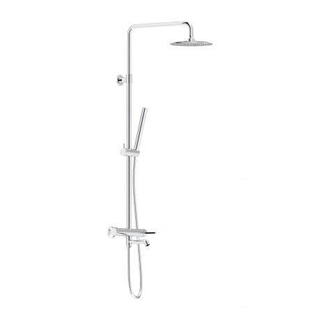 

Душевая система Damixa Scandinavian Pure 936740000 c душевым смесителем полкой, хром