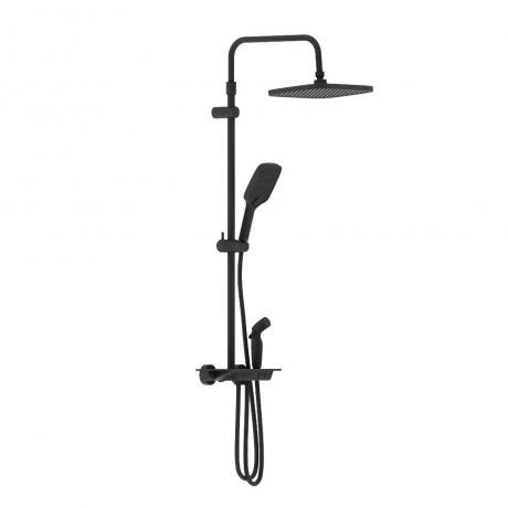 

Душевая система с термостатом Damixa Gala 953770300 чёрный
