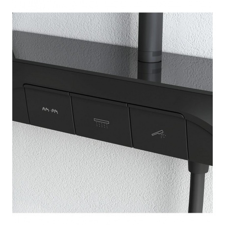 Душевая система с термостатом AM.PM Func F078F222 черный - фото 9