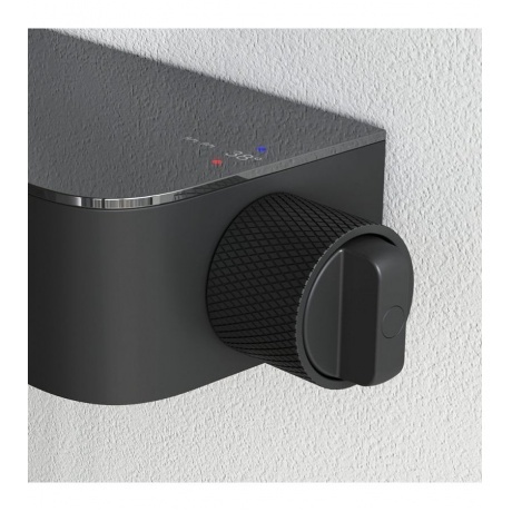 Душевая система с термостатом AM.PM Func F078F322 черный - фото 8