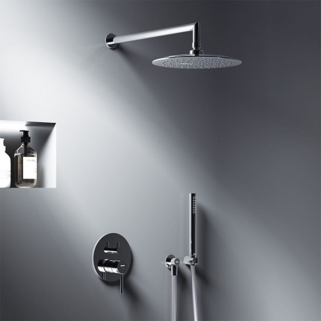 Душевая система встраиваемая Damixa Scandinavian Pure 936520000 хром - фото 9