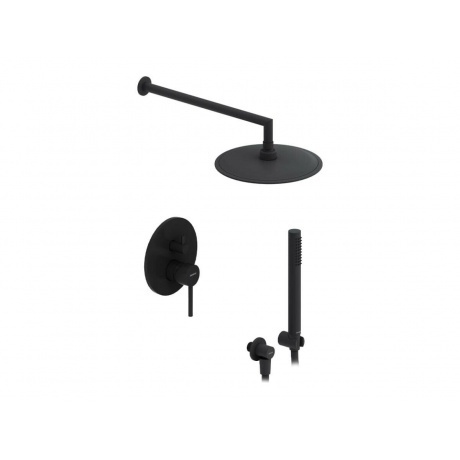 

936520300 Scandinavian Pure встраиваемая душевая система со смесителем для душа, черный