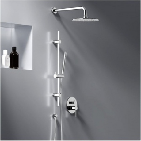 Душевая система встраиваемая Damixa Scandinavian Pure 936530000 хром - фото 7