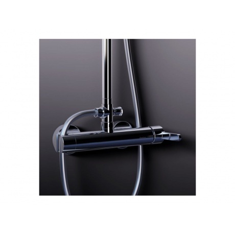 936710000 Scandinavian Pure душевая система с душевым смесителем, хром - фото 3