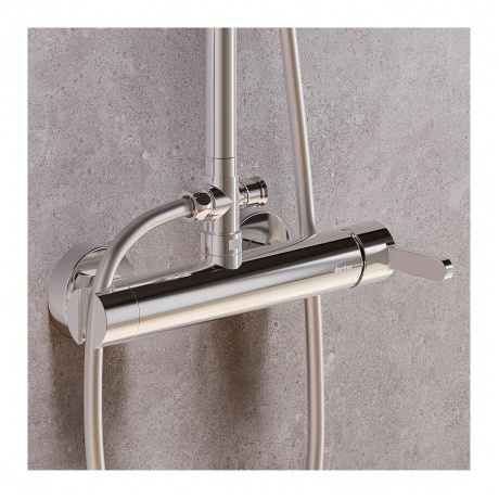 936710000 Scandinavian Pure душевая система с душевым смесителем, хром - фото 9