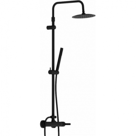Душевая система Damixa Scandinavian Pure 936710300 черный - фото 1