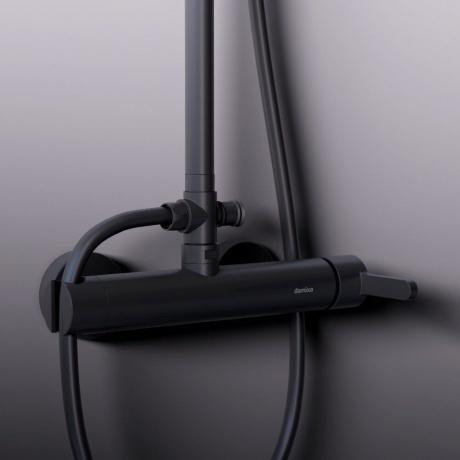 Душевая система Damixa Scandinavian Pure 936710300 черный - фото 4