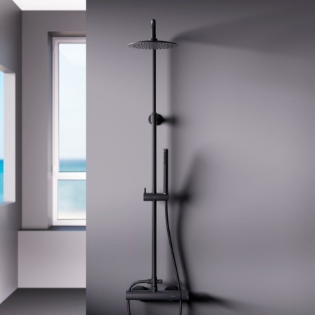 Душевая система Damixa Scandinavian Pure 936710300 черный - фото 5