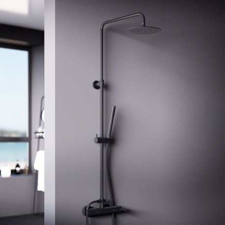 Душевая система Damixa Scandinavian Pure 936710300 черный - фото 6