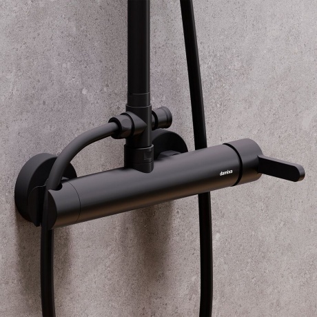 Душевая система Damixa Scandinavian Pure 936710300 черный - фото 10