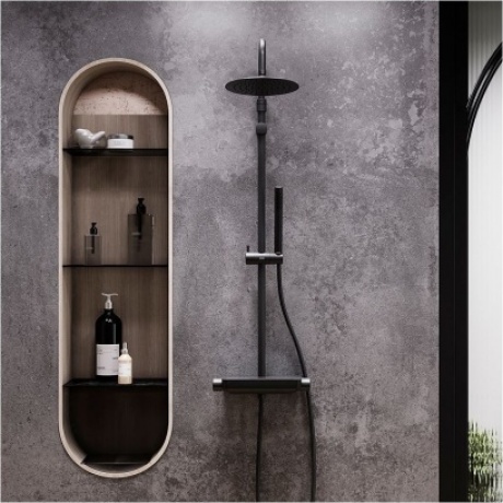 Душевая система Damixa Scandinavian Pure 936780300 черный - фото 9