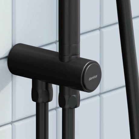 Душевая система Damixa Merkur 940000300 черный - фото 3