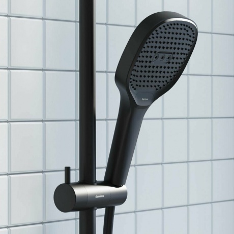 Душевая система Damixa Merkur 940000300 черный - фото 4