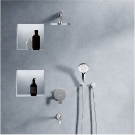 Душевая система встраиваемая Damixa Apollo 947510000 хром - фото 7