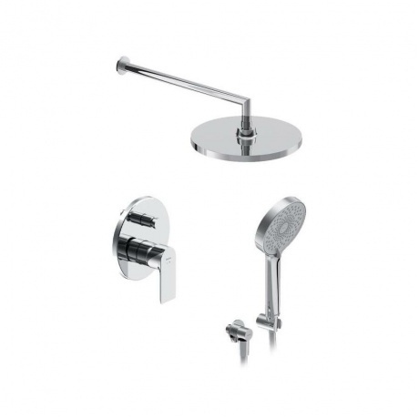 

947520000 Apollo встраиваемая душевая система со смесителем для душа, хром