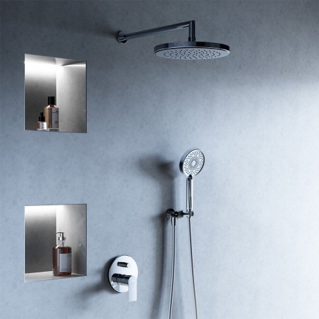 Душевая система встраиваемая Damixa Apollo 947520000 хром - фото 10