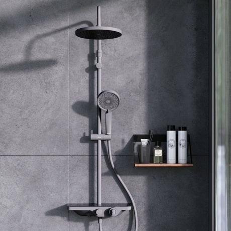 Душевая система Damixa Apollo 947760300 черный - фото 11