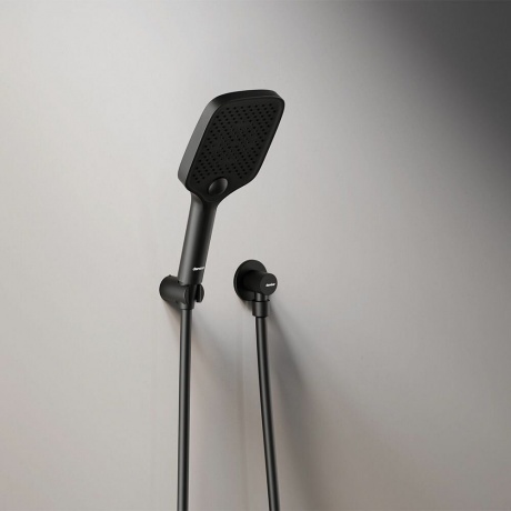 953510300 Gala встраиваемая душевая система со смесителем и изливом, чёрный - фото 12