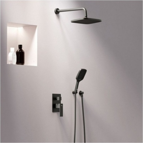 Душевая система встраиваемая Damixa Gala 953520300 черный - фото 6