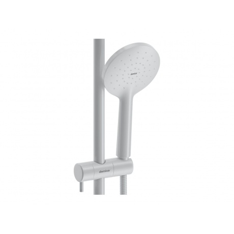 977000200 Jupiter, душ.система: верхн.душ 225 мм, ручн.душ 1 ф-ция 120 мм, штанга 1010 мм , белый - фото 2