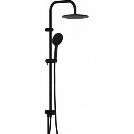 Душевая система встраиваемая Damixa Jupiter 977000300 черный - фото 1