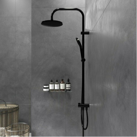 Душевая система встраиваемая Damixa Jupiter 977000300 черный - фото 8