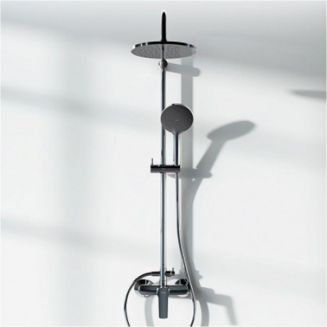 Душевая система с душевым смесителем Damixa Jupiter 977710000 хром - фото 3