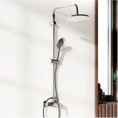 Душевая система с душевым смесителем Damixa Jupiter 977710000 хром - фото 4