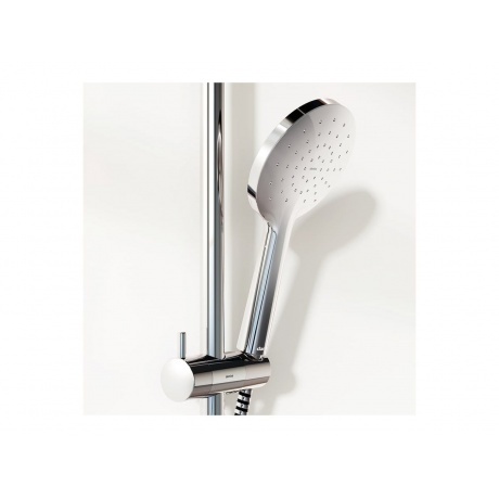 977740000 Jupiter душевая система с ванно-душевым смесителем, хром - фото 4