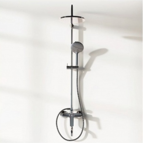 Душевая система с ваннодушевым смесителем Damixa Jupiter 977740000 хром - фото 3
