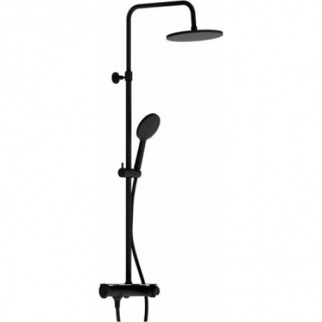 Душевая система Damixa Jupiter 977750300 черный - фото 1