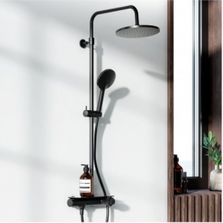 Душевая система Damixa Jupiter 977750300 черный - фото 7